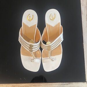 Elegant White Sandals